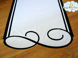 fancy end aisle runner 7